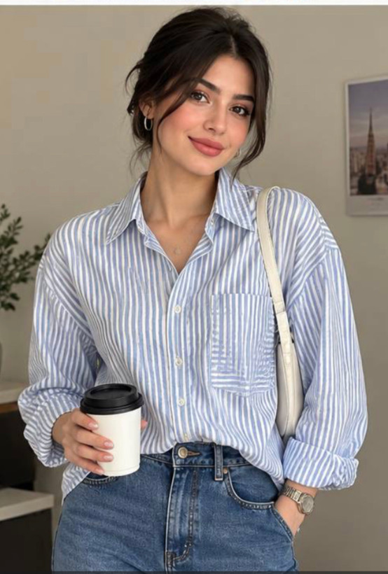 شومیز لینن وارداتی اورجینال بنگلادش برندLRJ