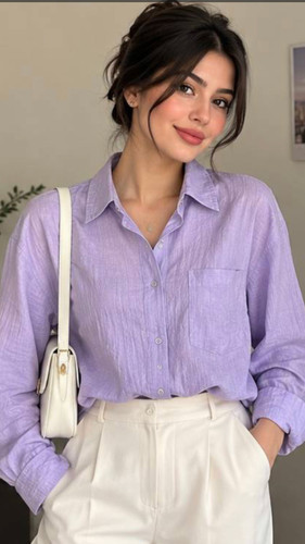 شومیز لینن وارداتی اورجینال بنگلادش برندLRj